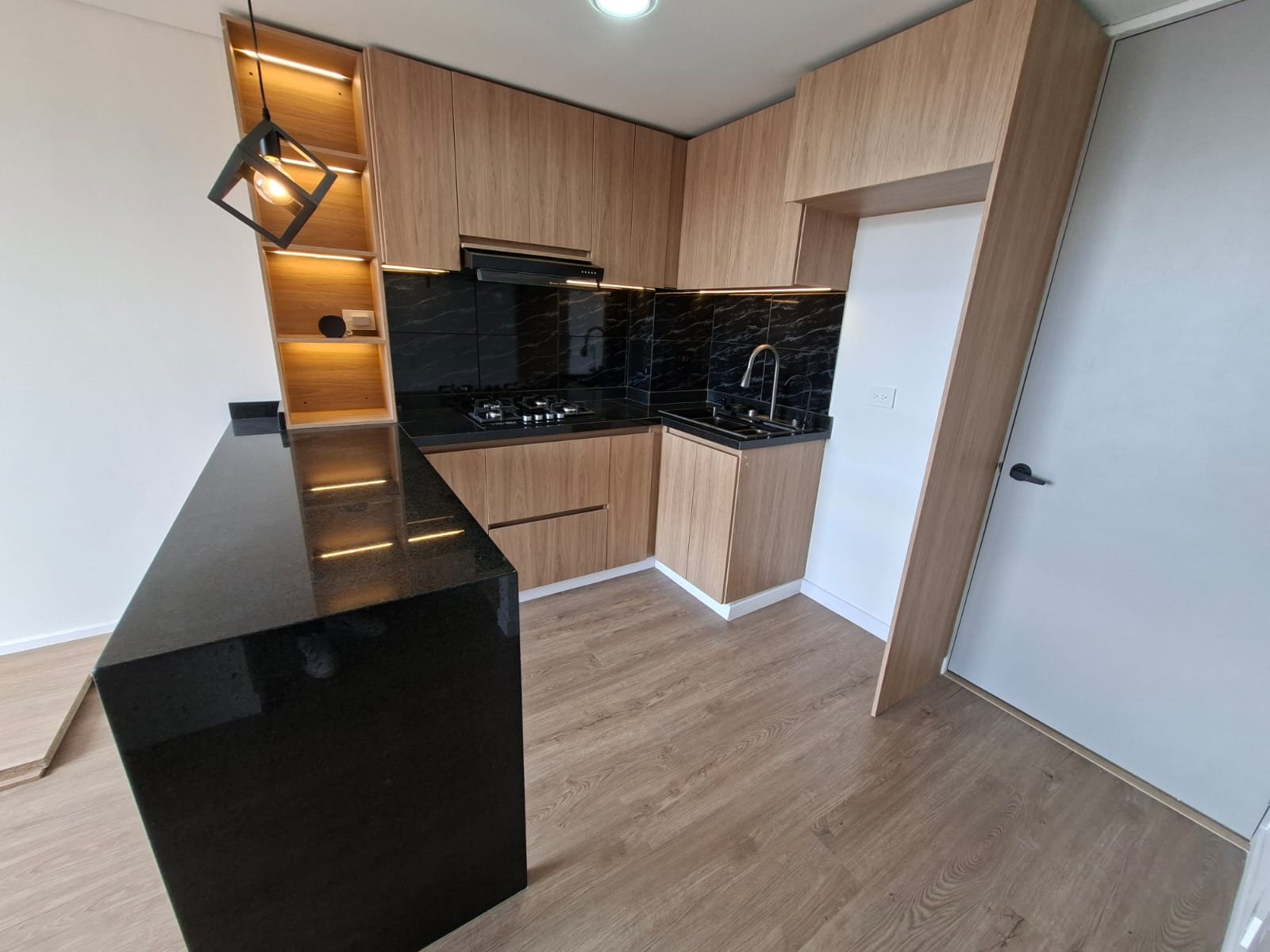 Apartamento Bogotá — mueble de entretenimiento